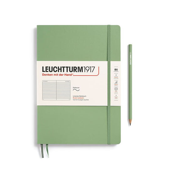 Leuchtturm1917 Notebooks Softcover Composition B5 - Sage