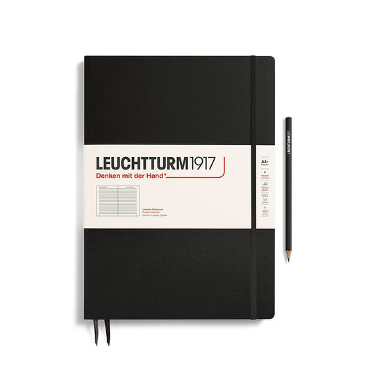 Leuchtturm1917 A4+ Master Slim - Black