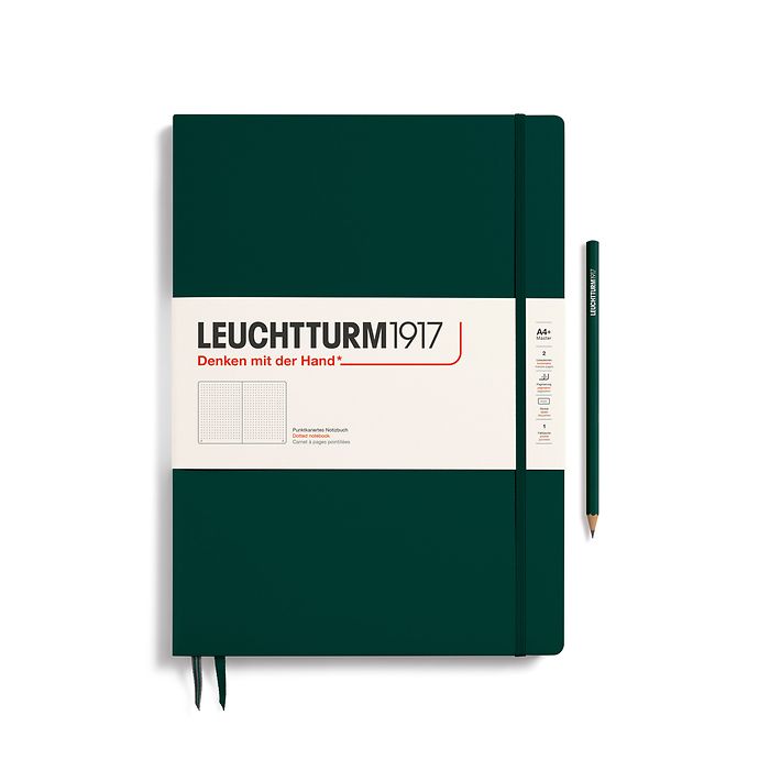 Leuchtturm1917 A4+ Master Slim - Forest Green