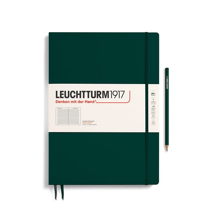 Leuchtturm1917 A4+ Master Slim - Forest Green