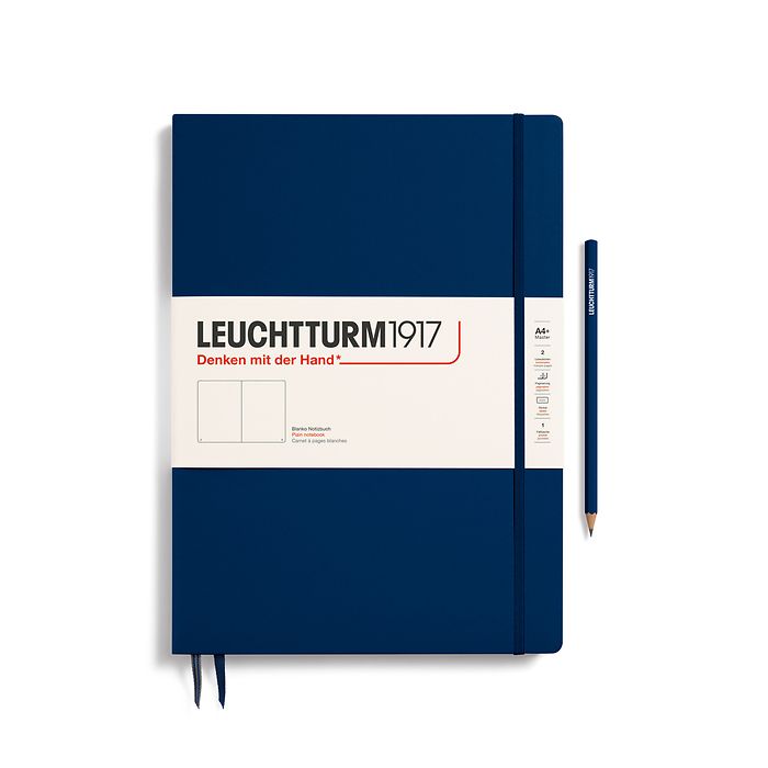 Leuchtturm1917 A4+ Master Slim - Navy