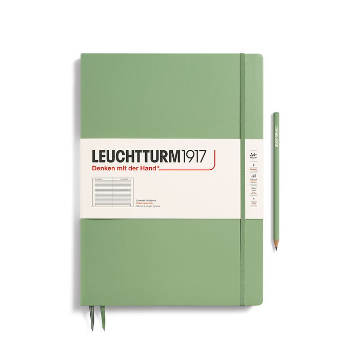 Leuchtturm1917 A4+ Master Slim - Sage