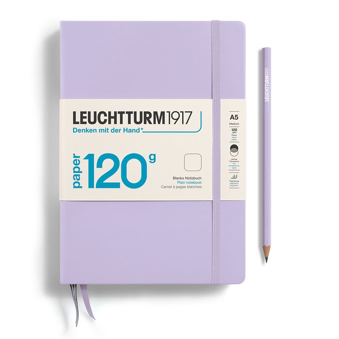 Leuchtturm1917 A5 Medium 120g Notebook - Lilac