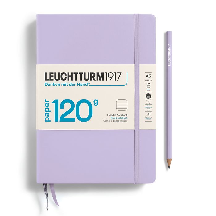 Leuchtturm1917 A5 Medium 120g Notebook - Lilac