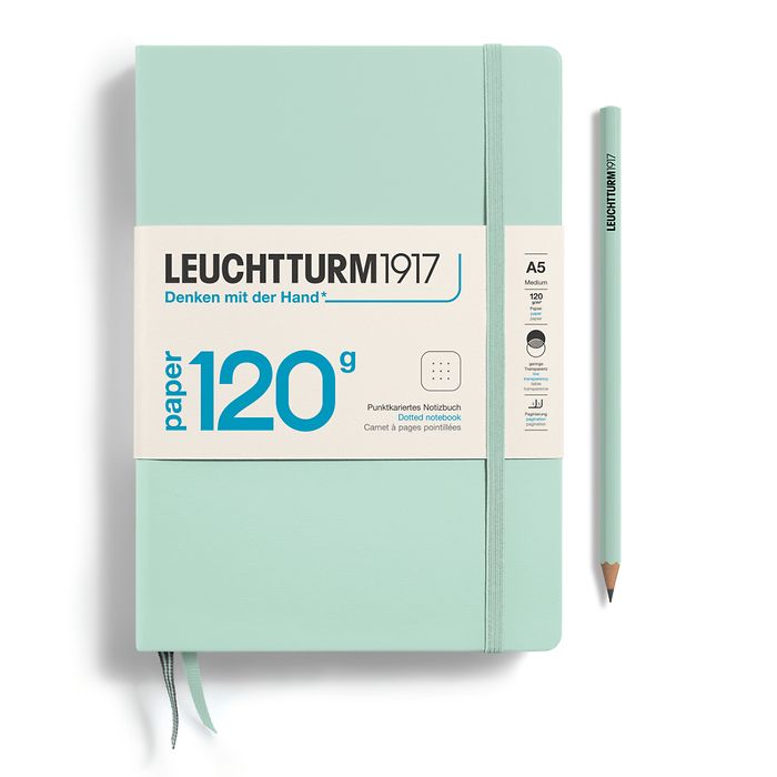 Leuchtturm1917 A5 Medium 120g Notebook - Mint Green