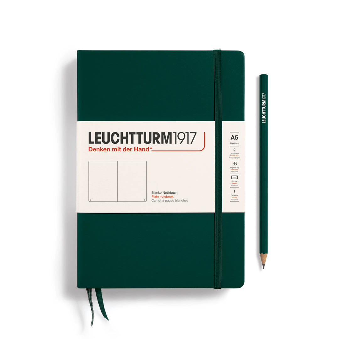 Leuchtturm1917 A5 Medium Hardcover - Forest Green