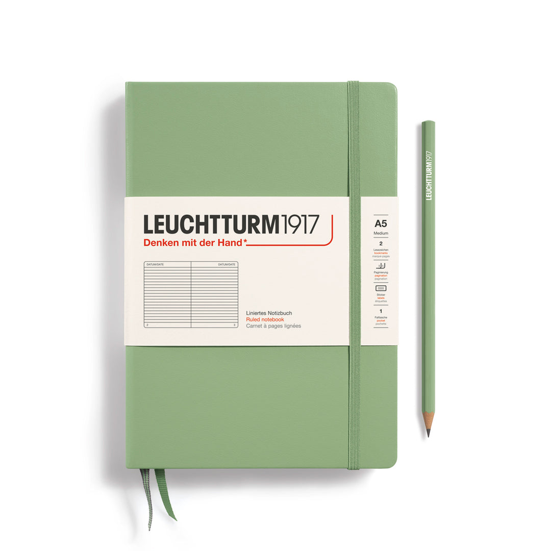 Leuchtturm1917 Notebook A5 Medium - Sage