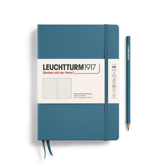Leuchtturm1917 A5 Medium Classic- Stone Blue