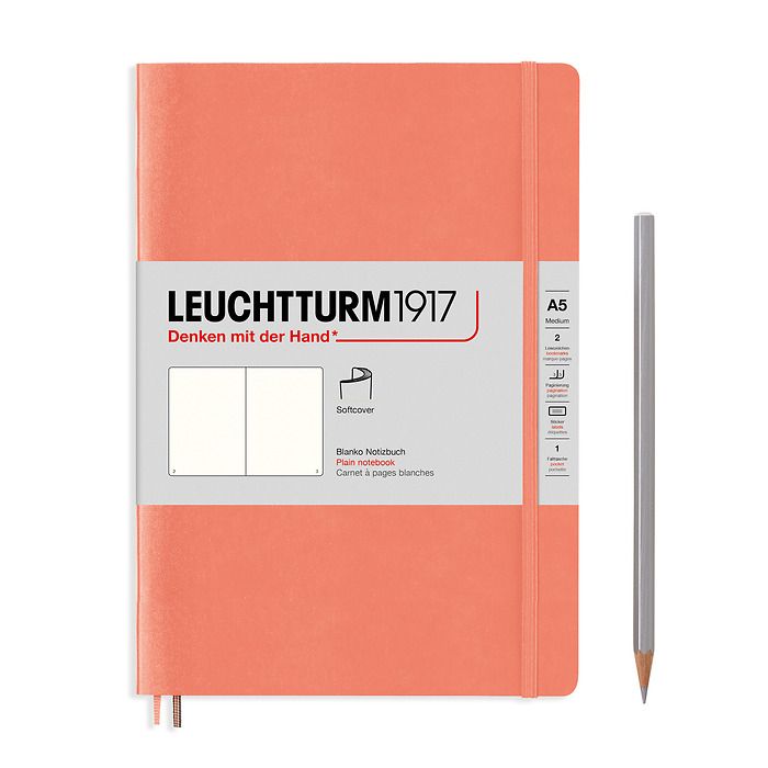 Leuchtturm1917 A5 Softcover Medium - Bellini