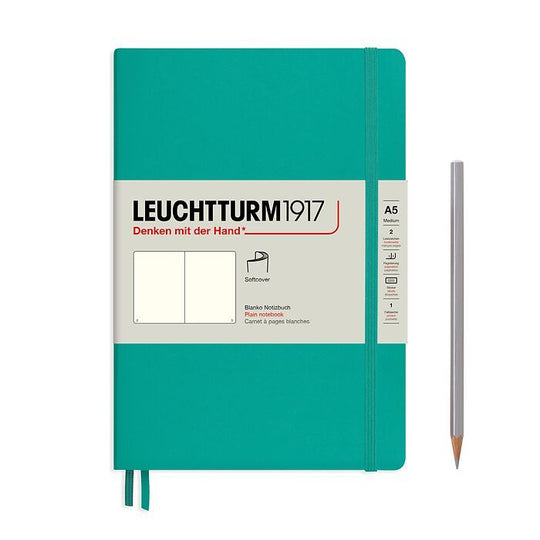 Leuchtturm1917 Notebooks Softcover Medium A5 - Emerald
