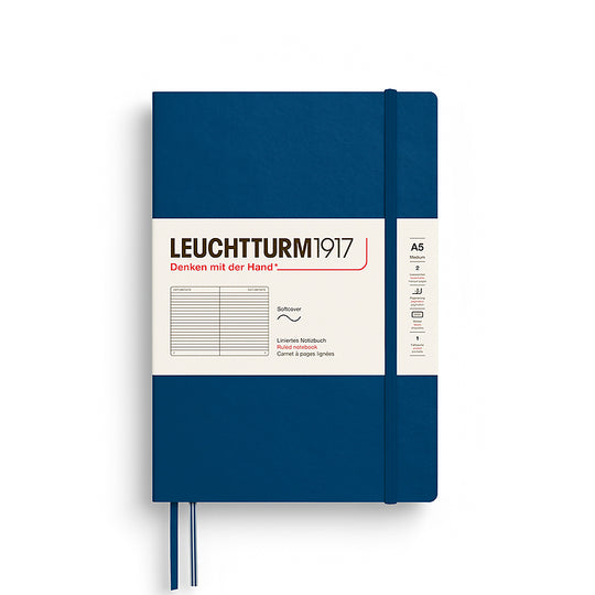 Leuchtturm1917 Notebook A5 Medium Softcover - Indigo