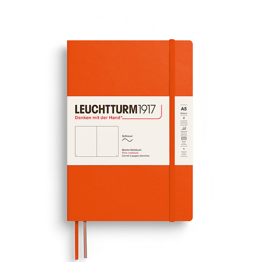 Leuchtturm1917 Notebook A5 Medium Softcover - Pumpkin