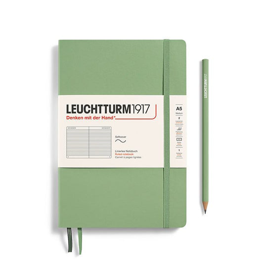 Leuchtturm1917 Notebooks Softcover Medium A5 - Sage