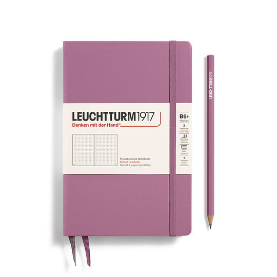 LEUCHTTURM1917 Paperback Notebook B6+ Hardcover - Dusty Rose