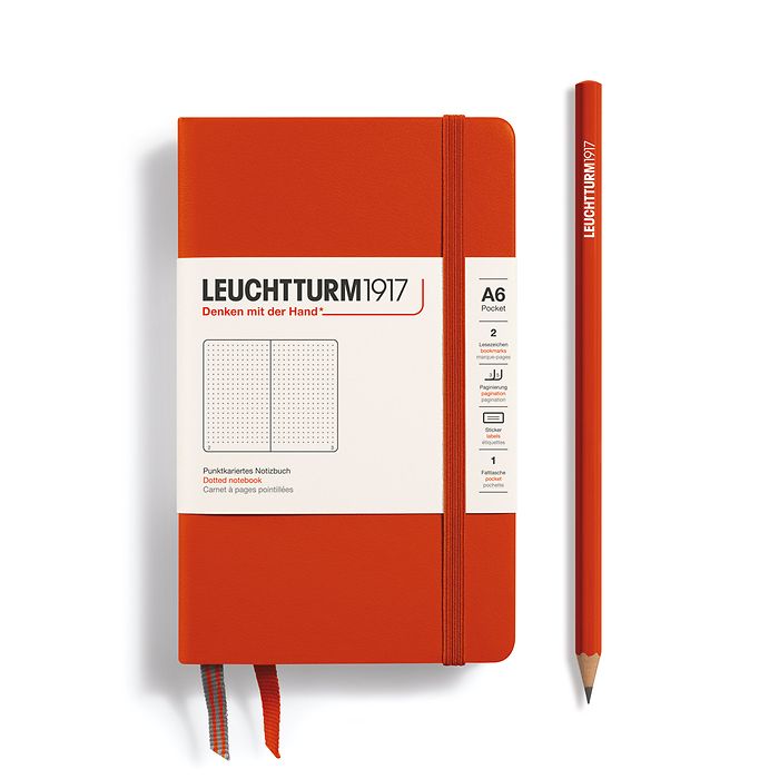 Leuchtturm1917 Pocket A6 - Fox Red