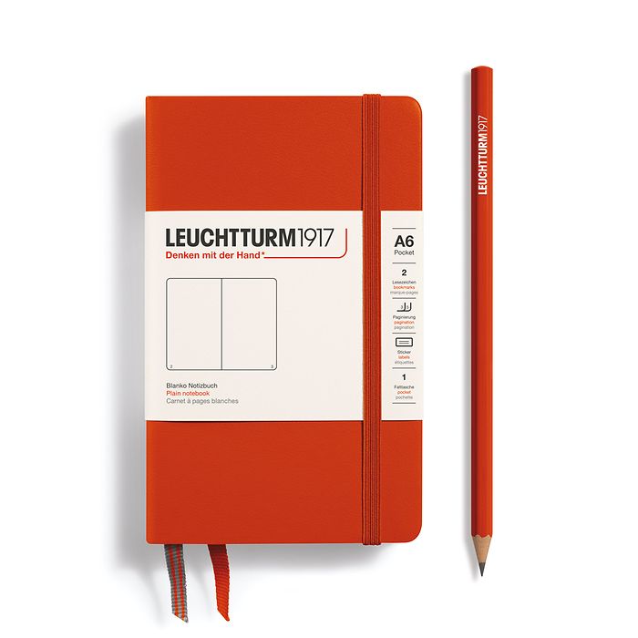 Leuchtturm1917 Pocket A6 - Fox Red