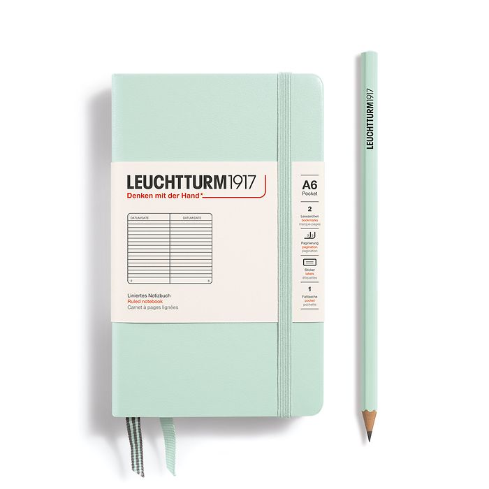 Leuchtturm1917 Pocket A6 - Mint Green