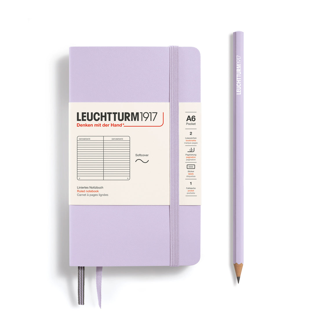 Leuchtturm1917 A6 Softcover Pocket  - Lilac
