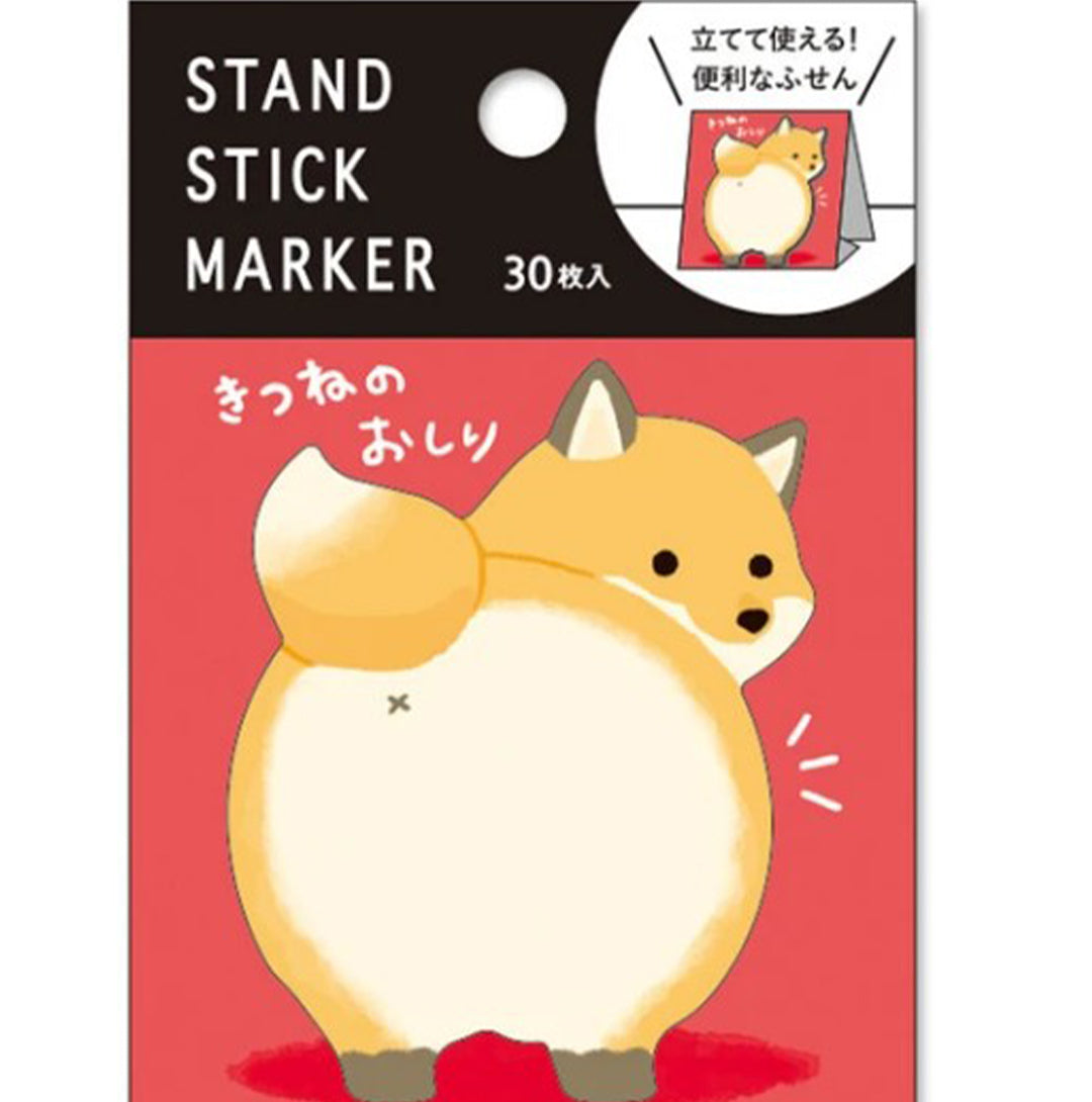 Mind Wave Sticky Notes Stand Stick Marker Fox hips