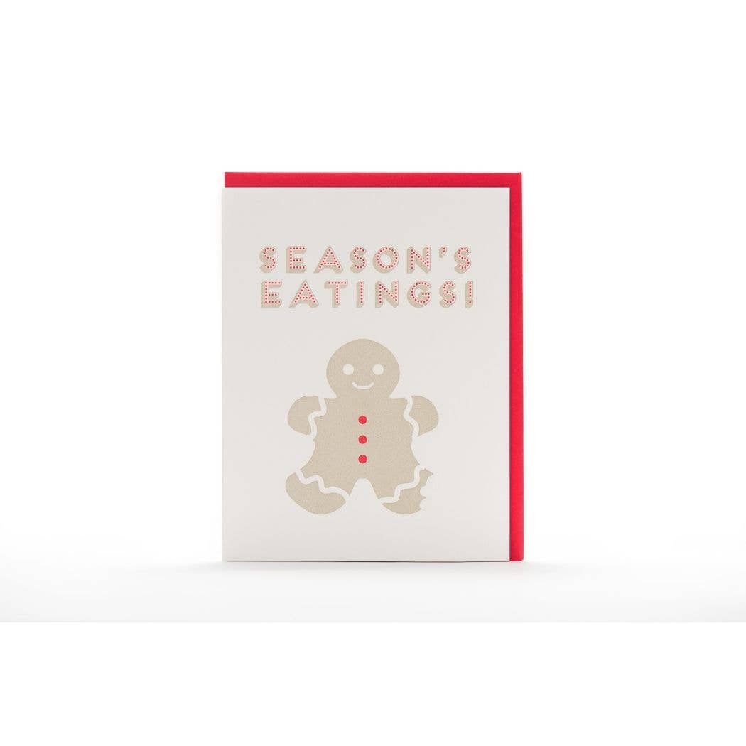 Season's Eatings Card: SIngle Card
