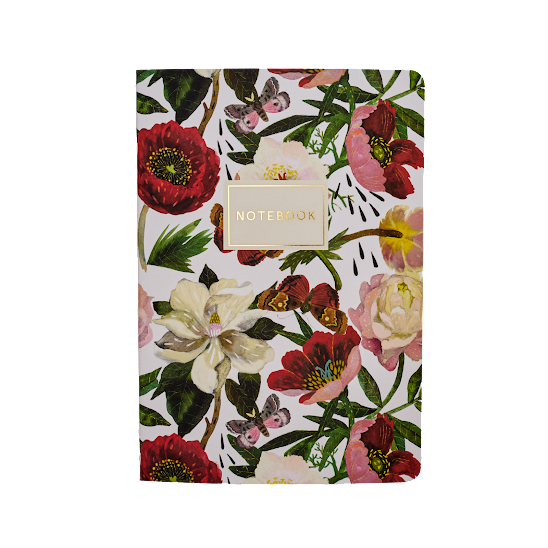 Bruno Visconti-Peonies Notebook