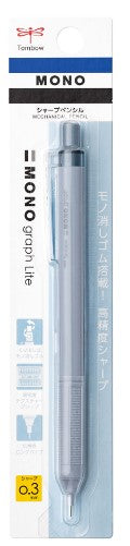 Tombow Monograph Light mechanical pencil 0.3mm grayish blue