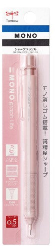 Tombow Monograph Light mechanical pencil 0.5mm, grayish pink