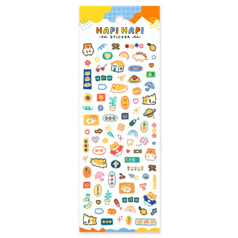 Mindwave Stickers Happy Happy Sticker - Hamster