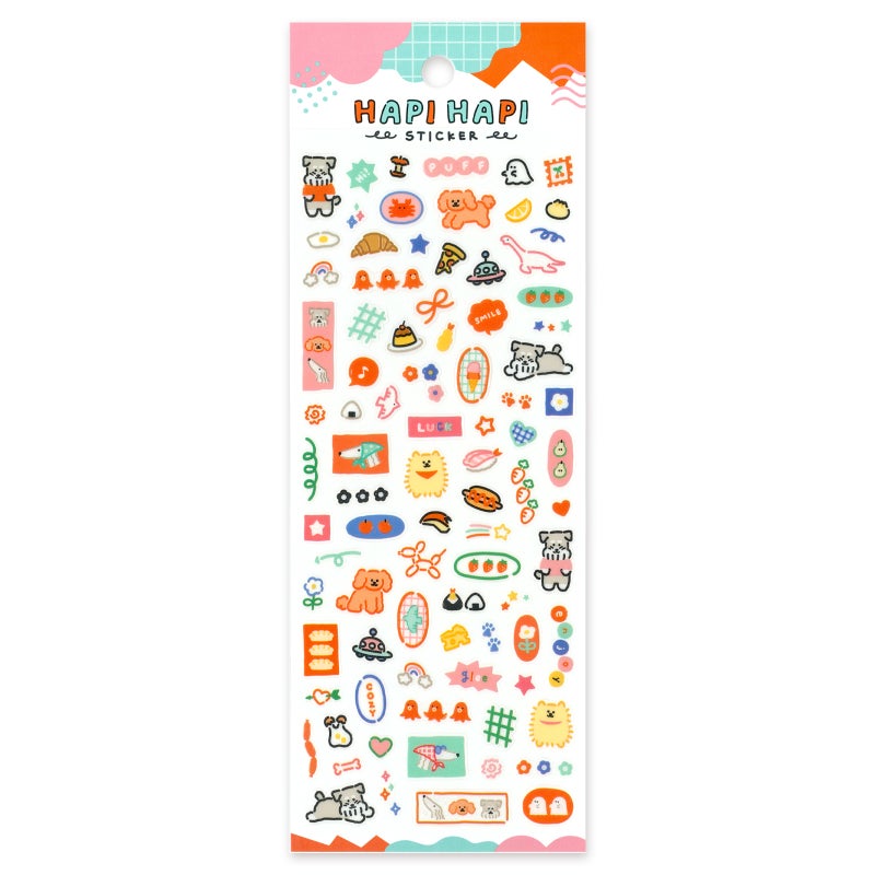 Mindwave Stickers Happy Happy Sticker - Dog