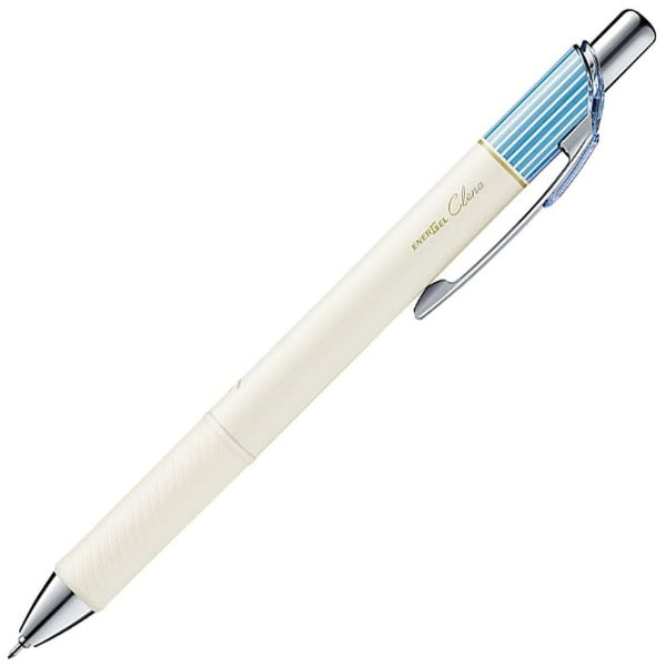 Pentel EnerGel Clena 0.4mm Black Ballpoint Pen - Blue