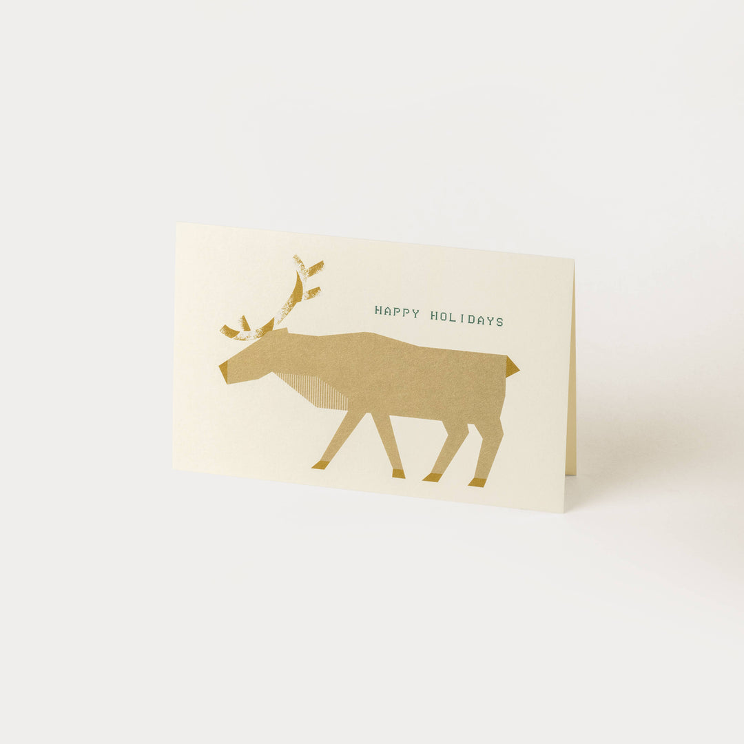 Holiday Card | All Is Calm: Reindeer