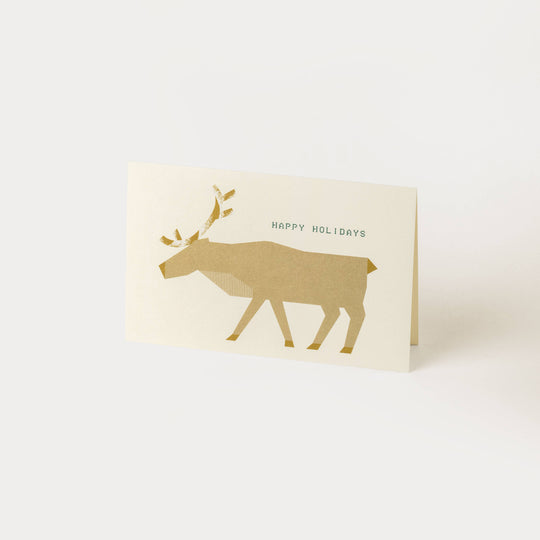 Holiday Card | All Is Calm: Reindeer