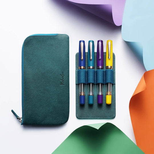 Nahvalur Original Plus Sapphire Fountain Pen: Medium
