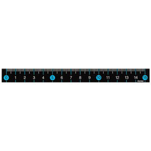 Raymay Fuji Ruler - Blue