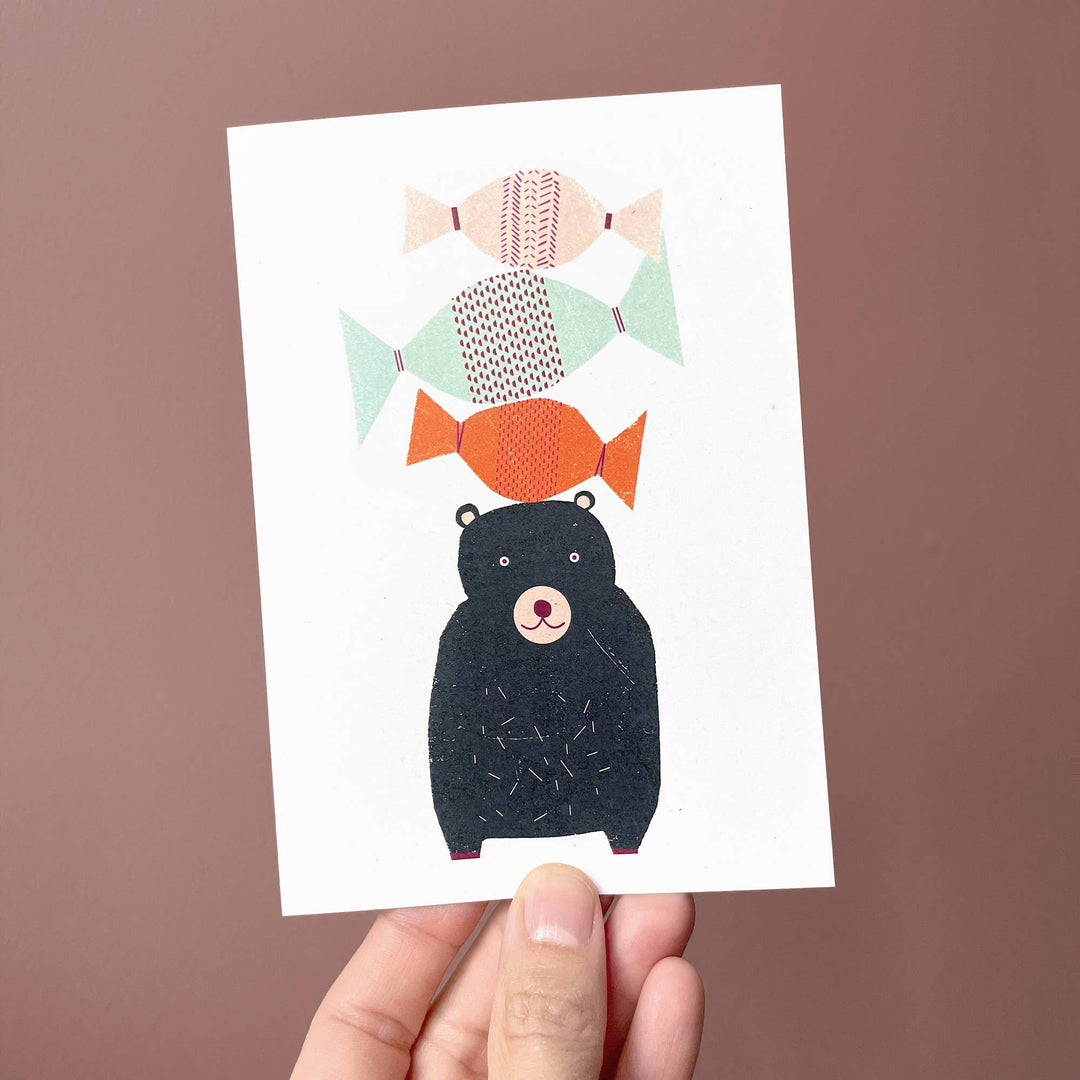 Greeting Card Sweetie Bear