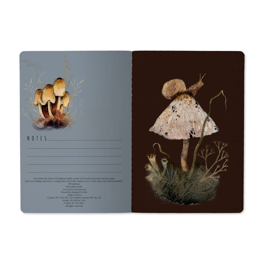 A5 Notebook -Mushroom Dream 