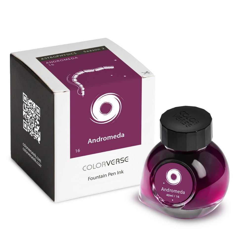 Colorverse Fountain Pen Ink Astrophysics Season 2- No.16 Andromeda