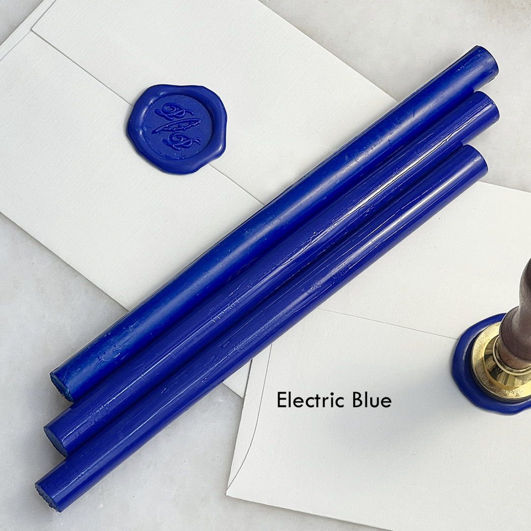 French Sealing Wax ~ Best Quality 7" ~ Unbreakable Mail Safe: Turquoise