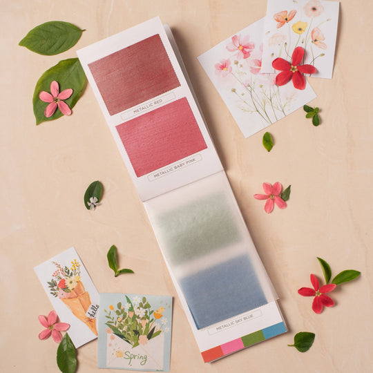 Viviva Colors Spring Colorsheets - 16 Handmade Watercolors