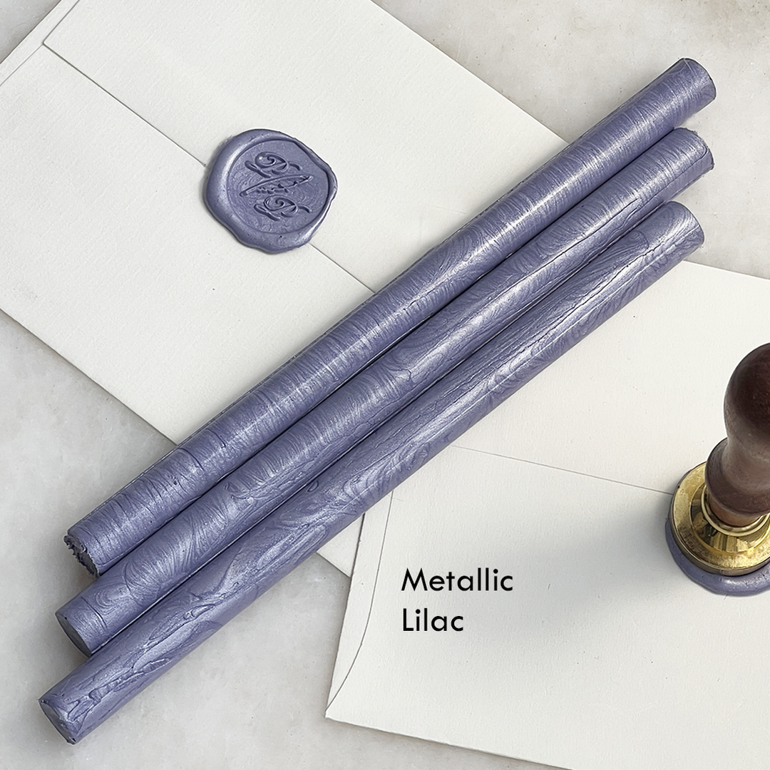 French Sealing Wax ~ Best Quality 7" ~ Unbreakable Mail Safe: Metallic turquoise