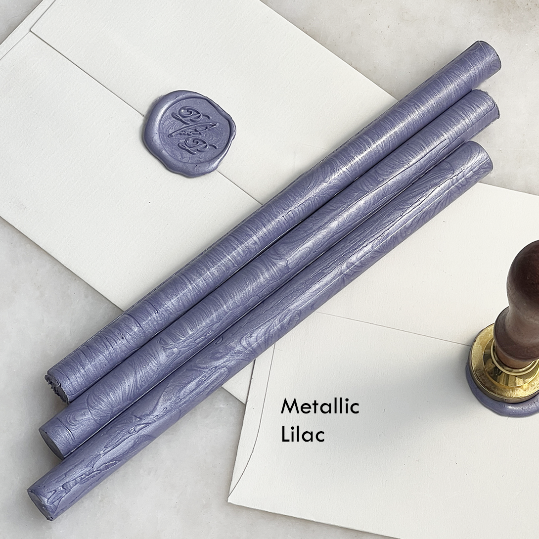French Sealing Wax ~ Best Quality 7" ~ Unbreakable Mail Safe: Lilac