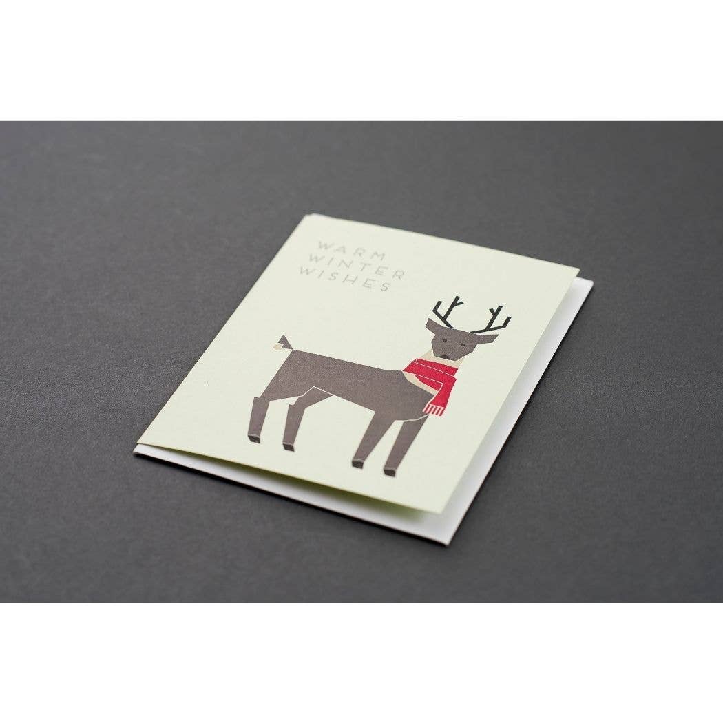 Deer Modern Card: Single Card