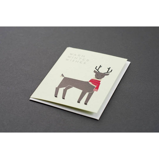 Deer Modern Card: Single Card