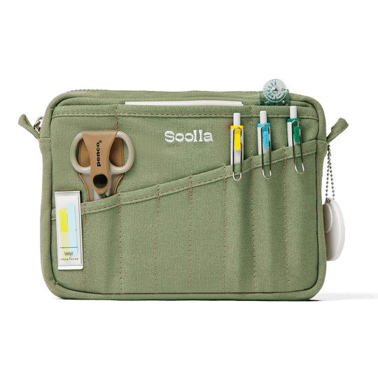 Soolla® Studio Pouch, Desert Rose (Stationery Pouch)