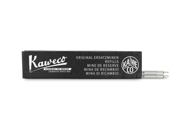 Kaweco D1 Ball Pen Refill Needle Point Black 0.5 mm - 2 pcs