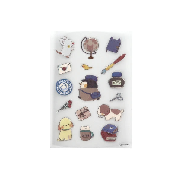Irodo Fabric Transfer Stickers - Fluffy Letter