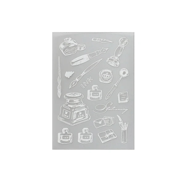 Irodo Fabric Transfer Stickers - Ink white