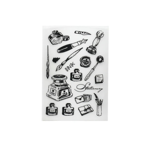 Irodo Fabric Transfer Stickers - Ink Black