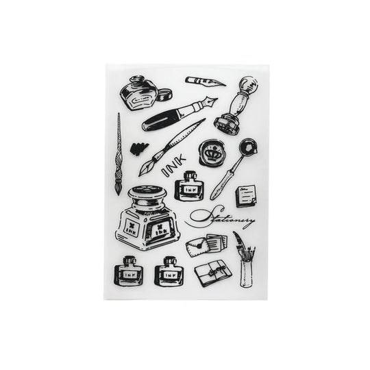 Irodo Fabric Transfer Stickers - Ink Black
