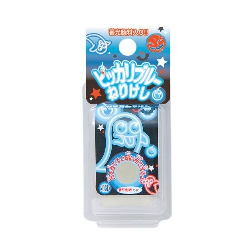 Seed Nerikeshi Scented Eraser- Glow in the Dark Blue